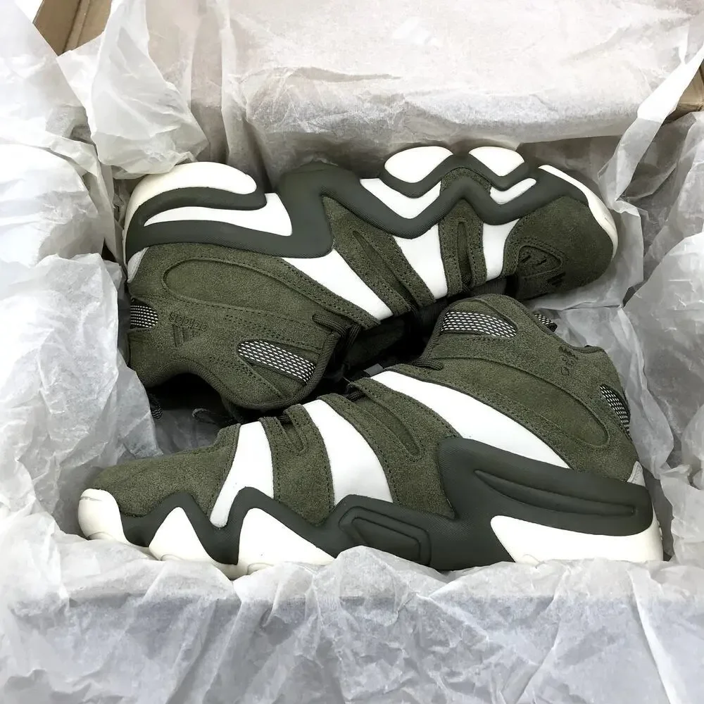 NEW Adidas Crazy 8 Olive Strata Basketball Shoes M 10.5US / W 11.5US Suede NIB - Picture 10 of 14